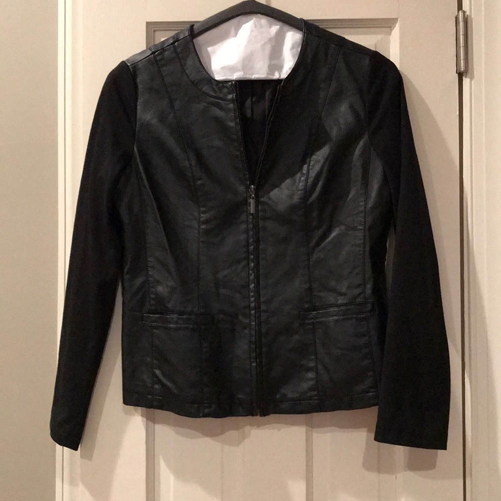 Alfani Leather Jacket